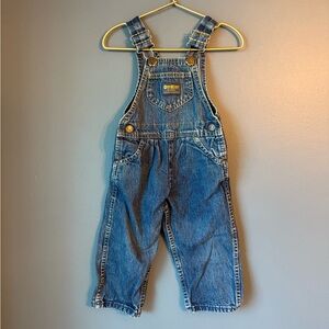 Vintage‎ Oshkosh medium blue overalls